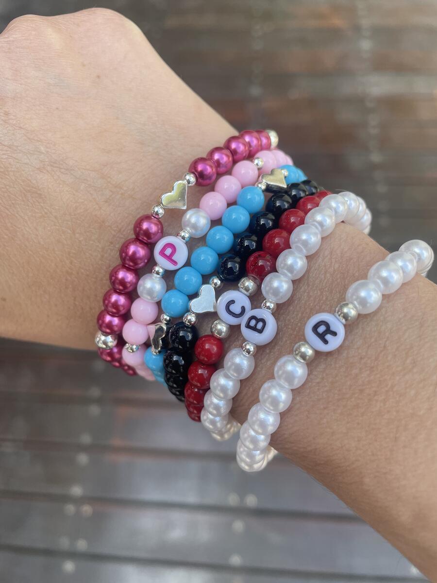 Braccialetti perline