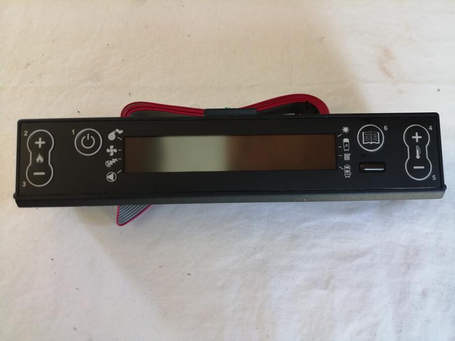 DISPLAY LCD AD ICONE PER TERMOPRODOTTI stufe DAL ZOTTO
