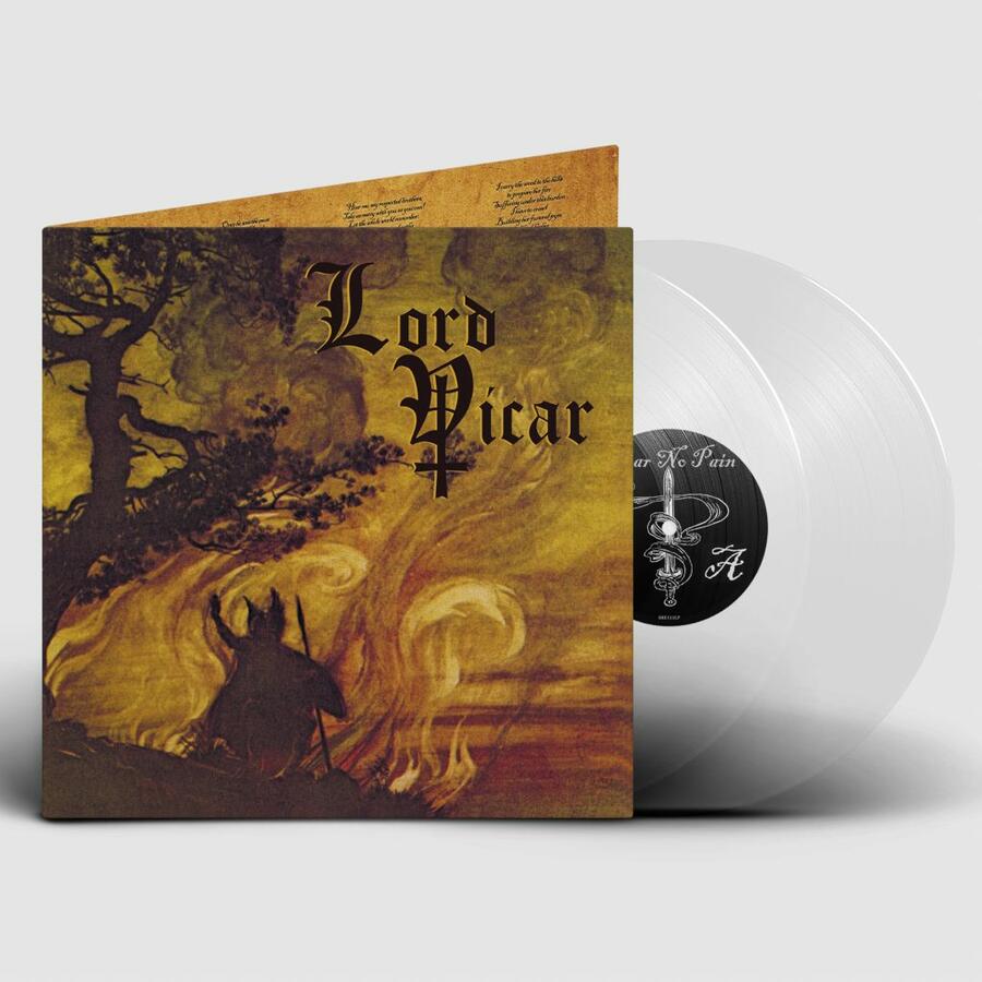 LORD VICAR  - FEAR NO PAIN - 2LP CLEAR (Svart Records)