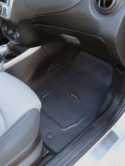 MTM Tappetini Gomma Per Alfa Romeo Mito (09.2008-12.2018) - Design A Vaschetta, Set 4 Pezzi, Bordi Rialzati, Antiscivolo, Cod. 3D 7382