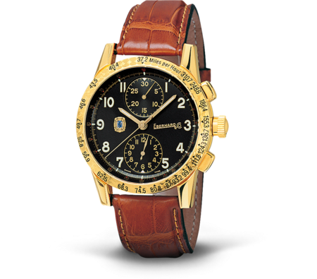 Eberhard Tazio Nuvolari Orologio Crono Automatico Cassa in Oro 18k 30047.5/C