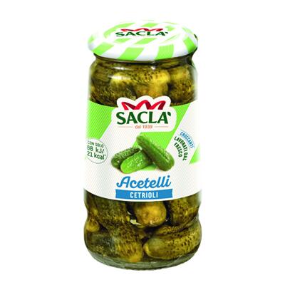 Sacla Cetrioli 290GR A BLISTER DA 12 PEZZI 