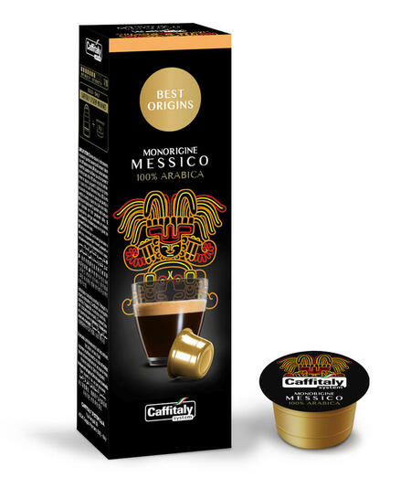 10 CAPSULE CAFFITALY BEST ORIGINS "MESSICO"