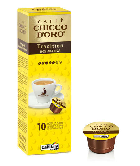 10 CAPSULE CAFFITALY CHICCO D'ORO TRADITION