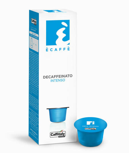 10 CAPSULE CAFFITALY "DECAFFEINATO" intenso