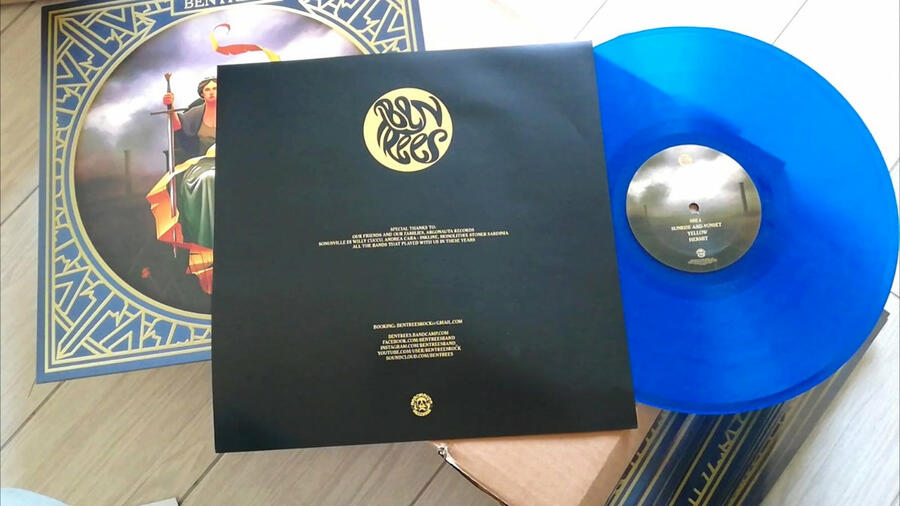 BENTREES  - TWO OF SWORDS - LP COL. (ARGONAUTA RECORDS)