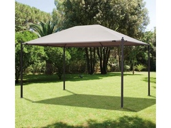Gazebo pergola 4x3 giardino terrazza Top Design telo idrorepellente