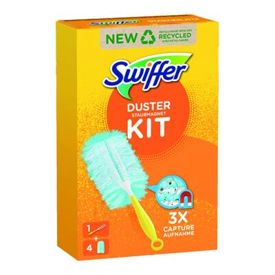 Swiffer Duster Kit 1 Manico + 4 Ricambi 