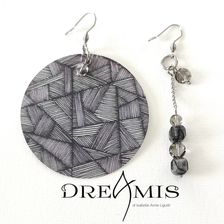 Orecchini Asimmetrici #277