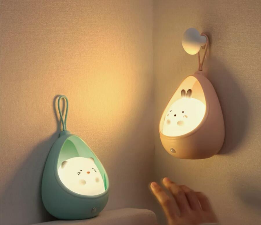 Animaletto illumina notte bimbo/bimba 
