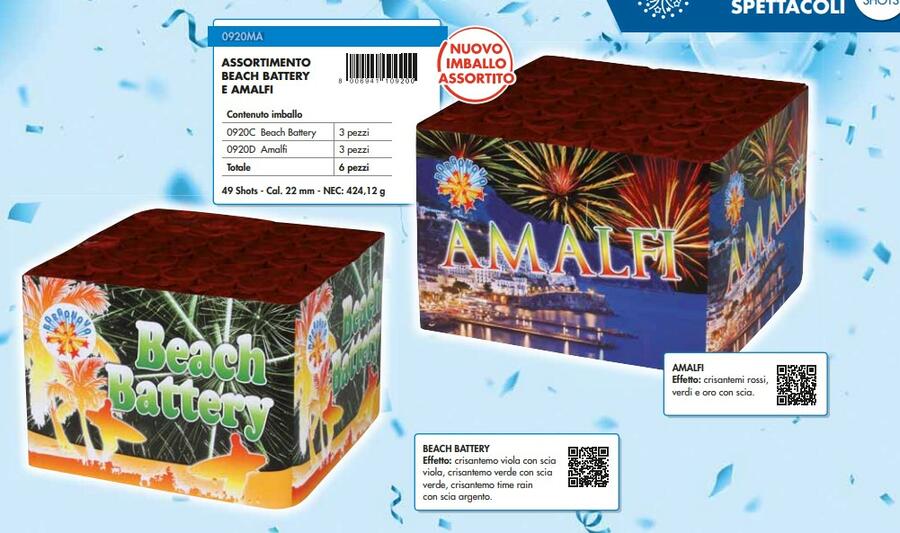 SPETTACOLO BORGONOVO BEACH BATTERY