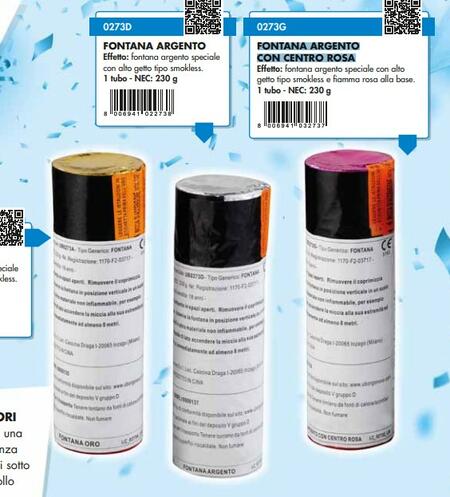 SPETTACOLO BORGONOVO FONTANA  ARGENTO CON CENTRO ROSA