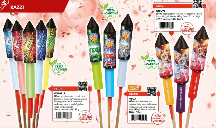 SPETTACOLO BORGONOVO RAZZO POLARIS