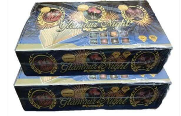 SPETTACOLO FIREWORKS GLAMOUR NIGHT 200COLPI