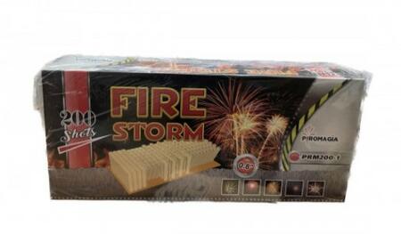 SPETTACOLO FIREWORKS FIRE STORM  200COLPI