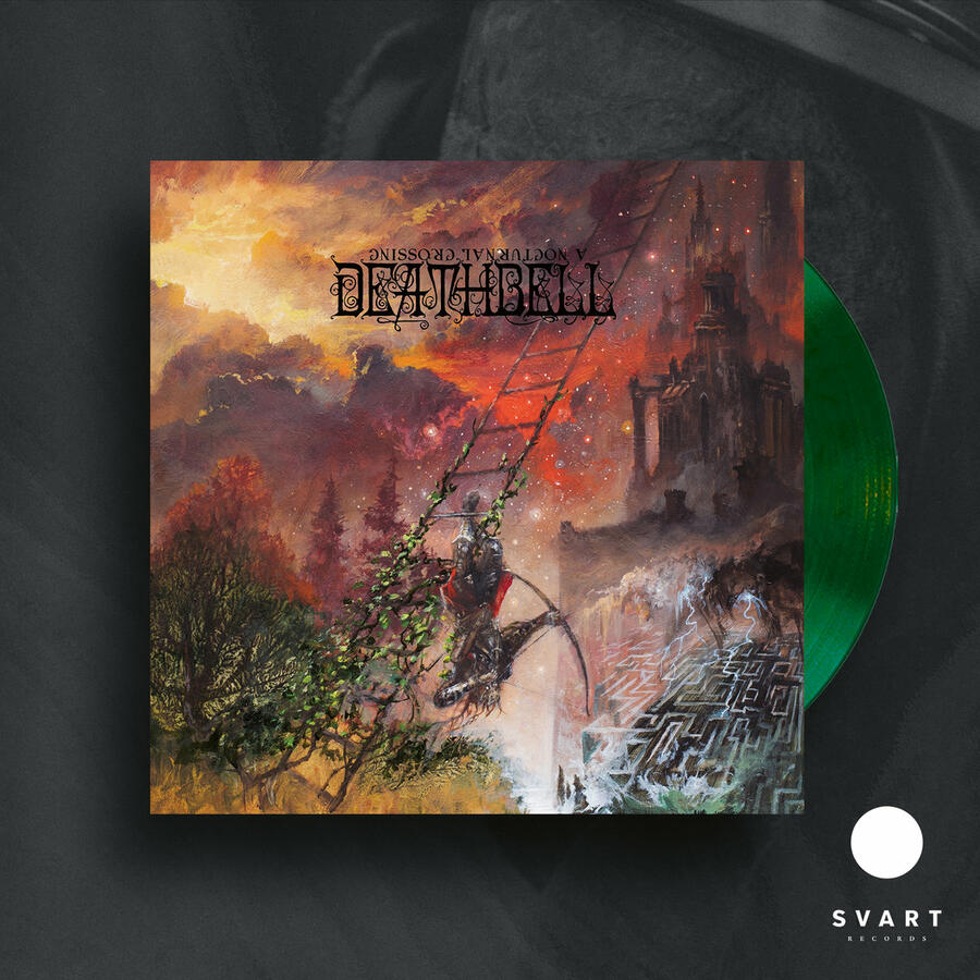 DEATHBELL  - A NOCTURNAL CROSSING - LP GREEN (SVART RECORDS)
