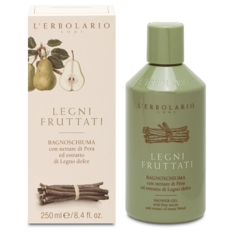 L'Erbolario - Legni fruttati Bagnoschiuma