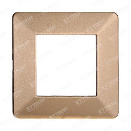 Placca plastica 2P oro starlight 