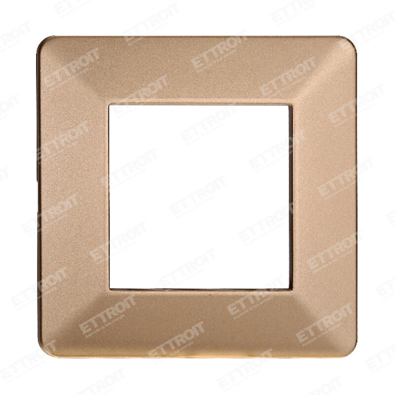 Placca plastica 2P oro starlight 
