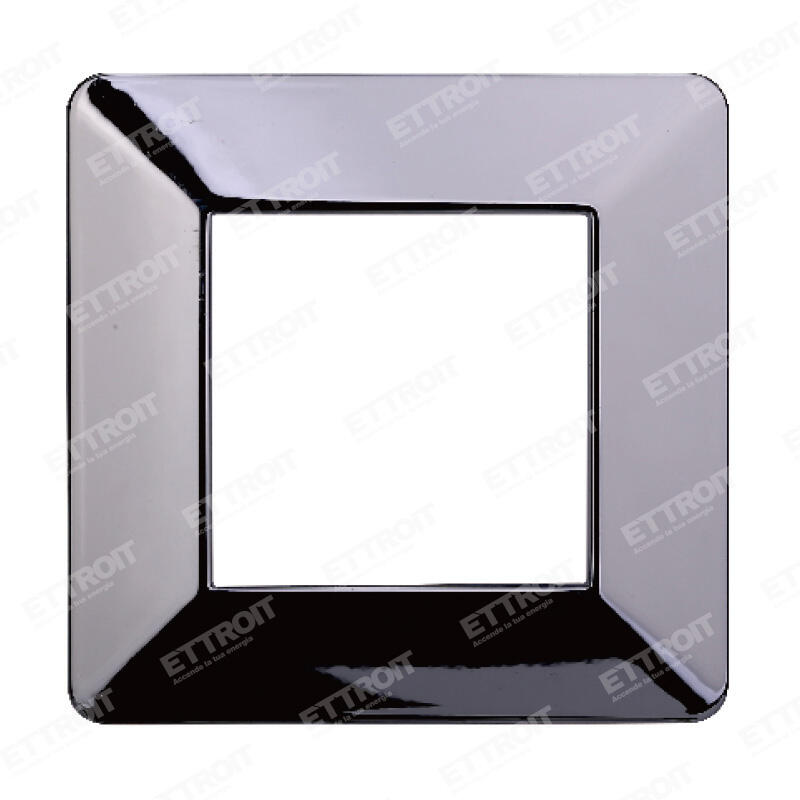 Placca palstica 2P cromato lucido starlight 