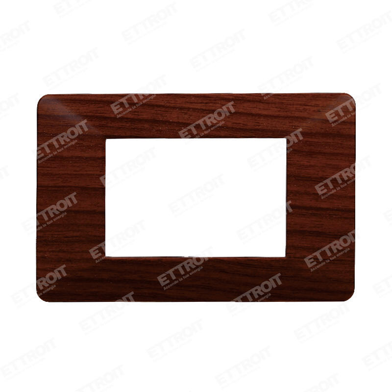 Placca plastica 3P radica starlight 