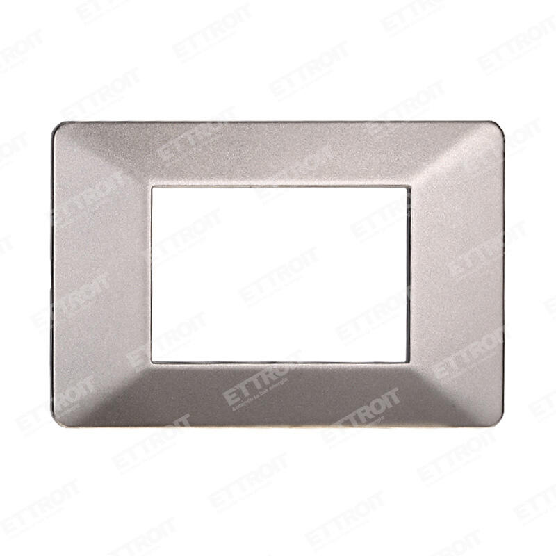 Placca plastica 3P titanio starlight 