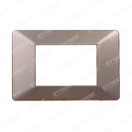Placca plastica 3P bronzo starlight 