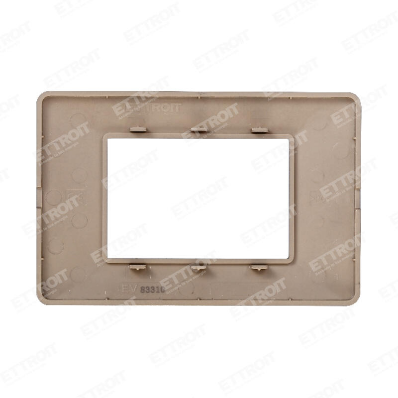 Placca plastica 3P bronzo starlight 