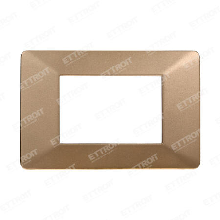 Placca plastica 3P oro starlight 