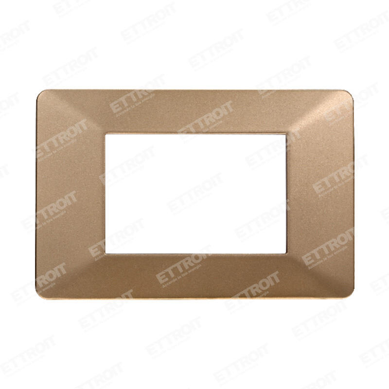 Placca plastica 3P oro starlight 