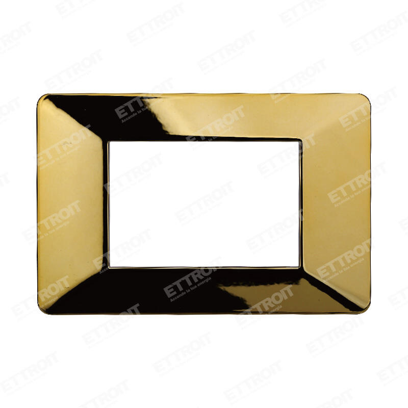 Placca palstica 3P oro lucido starlight 
