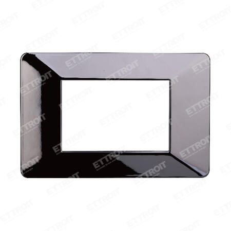 Placca plastica 3P cromato lucido starlight 