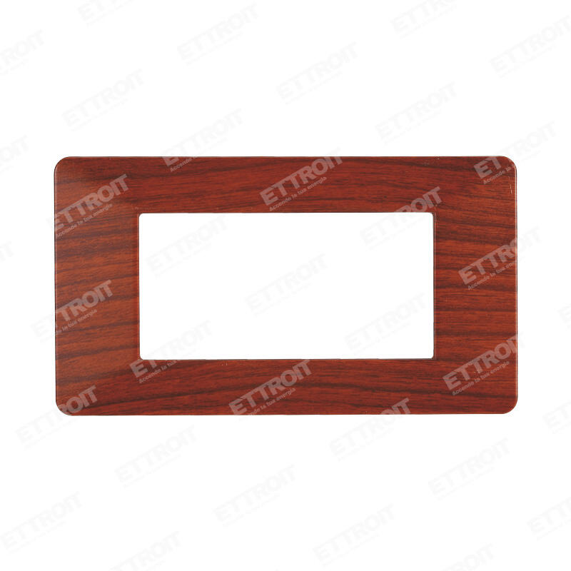 Placca plastica 4P radica starlight 