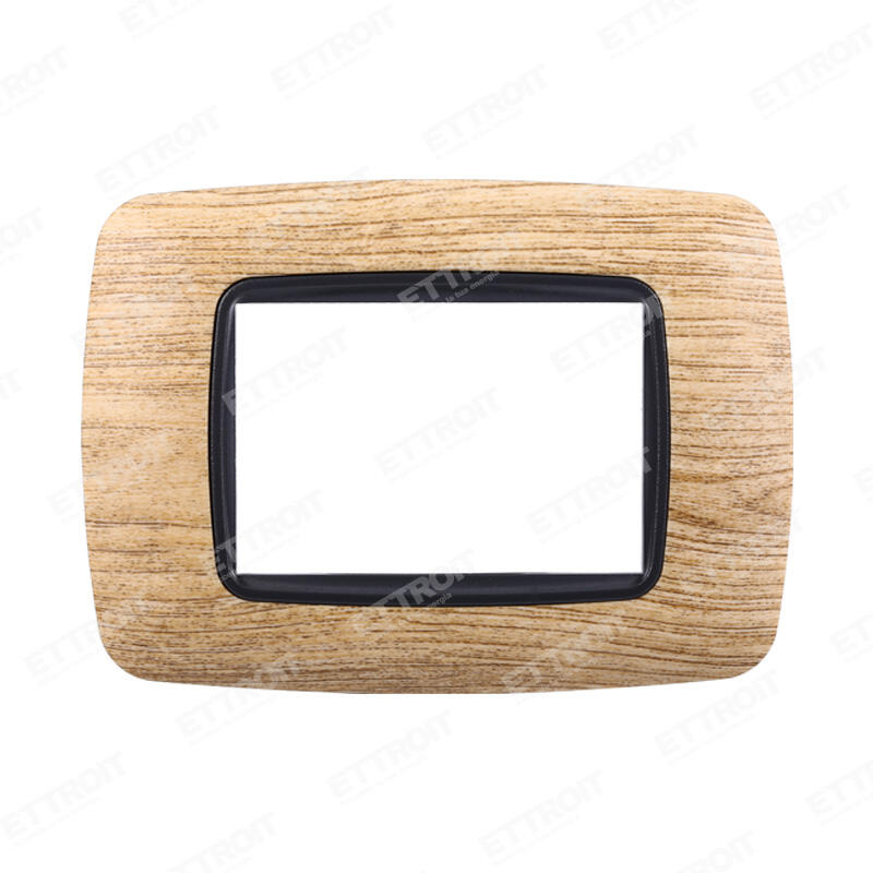 Placca plastica bombata legno chiaro 