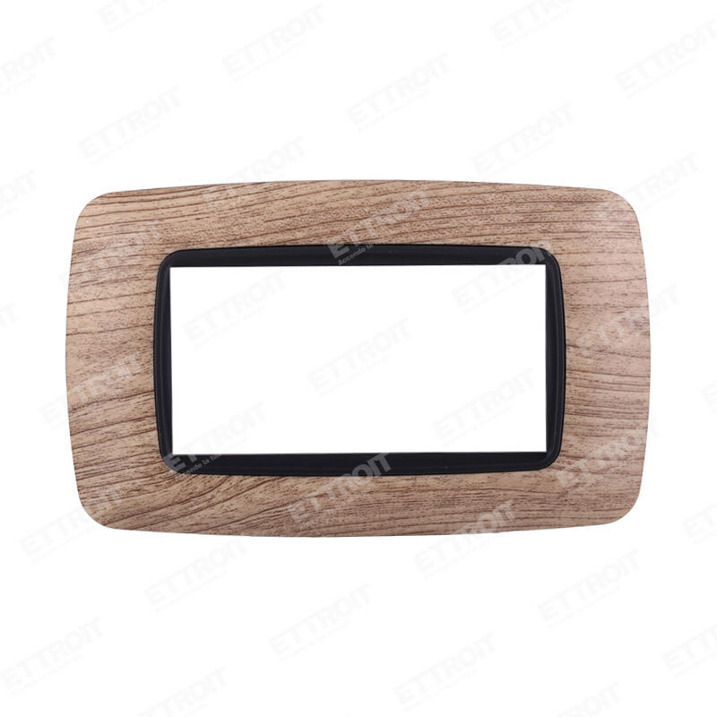 Placca plastica bombata legno chiaro 