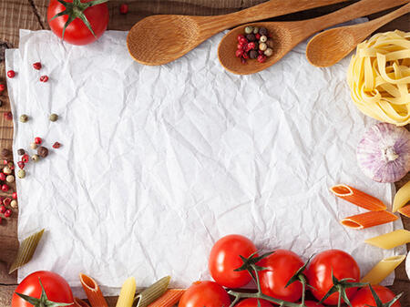 Tovagliette in carta cm.30x40 Rosso in cucina conf.1000 pezzi 