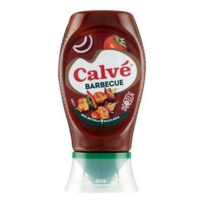 Calve Salsa Barbeque Top Down 250ML A SCATOLO DA 8 PEZZI 