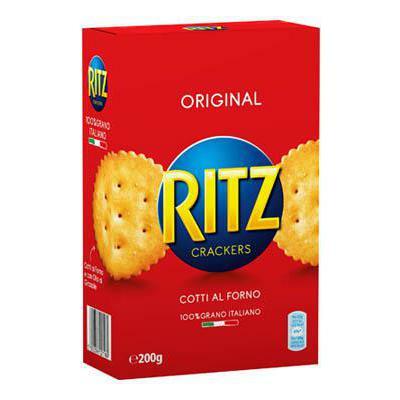 Ritz Crackers Cotti al Forno 200GR A SCATOLO DA 12 CONFEZIONI