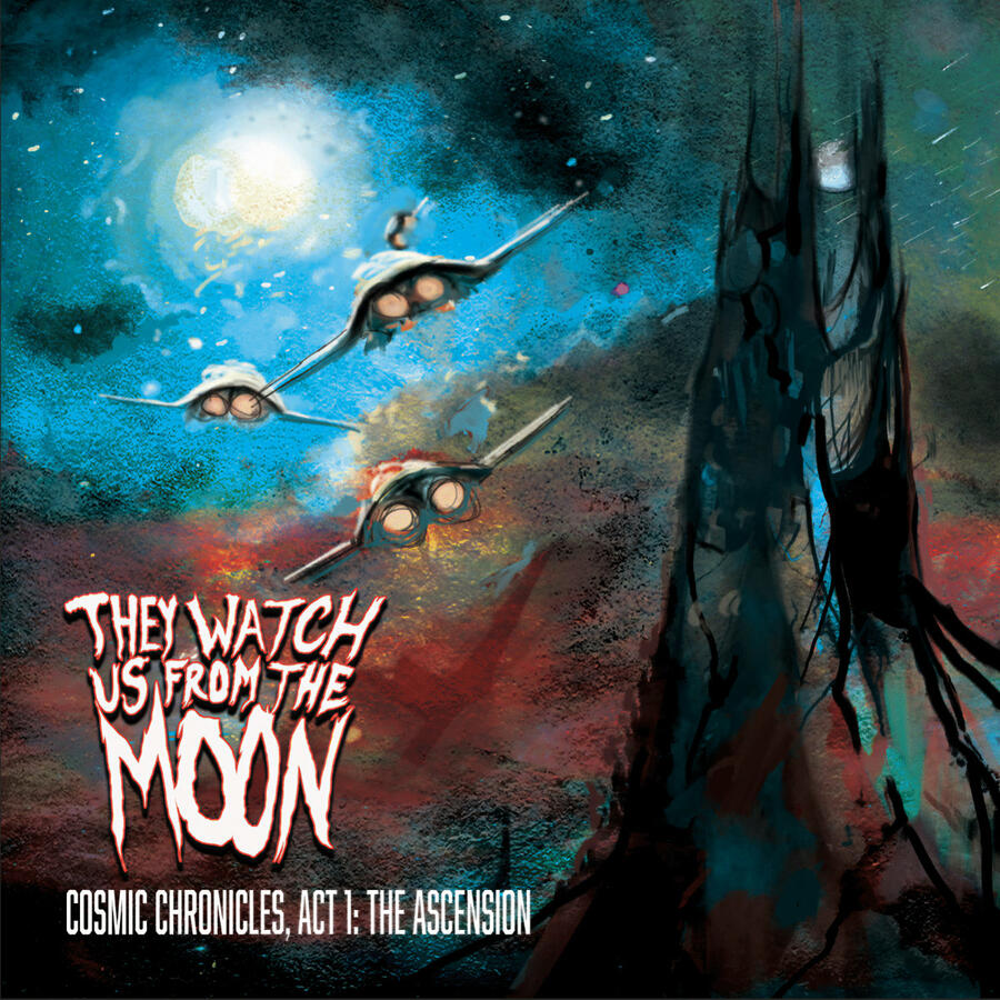 THEY WATCH US FROM THE MOON - CHRONICLE: ACT 1, THE ASCENSION - LP LTD (NEW HEAVY SOUND)