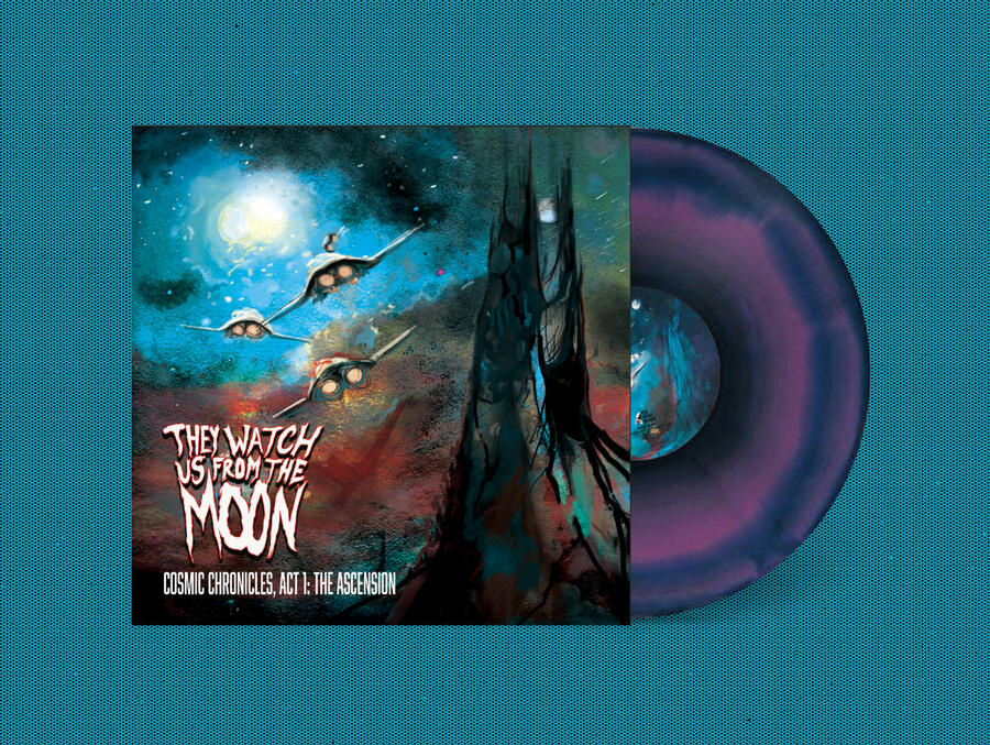 THEY WATCH US FROM THE MOON - CHRONICLE: ACT 1, THE ASCENSION - LP LTD (NEW HEAVY SOUND)