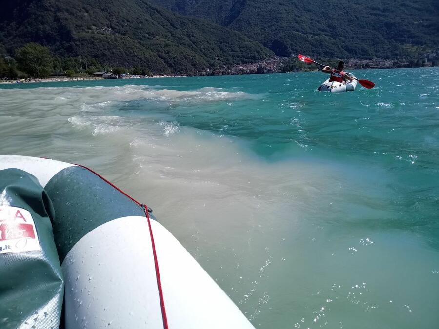 4 ORE in packraft sul LAGO DI NOVATE MEZZOLA - su richiesta