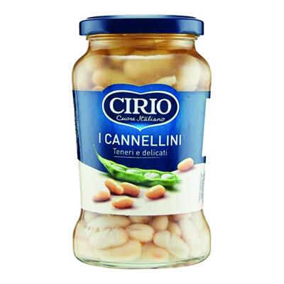 Cirio Cannellini in Vetro 370GR A SCATOLO DA 12 PEZZI