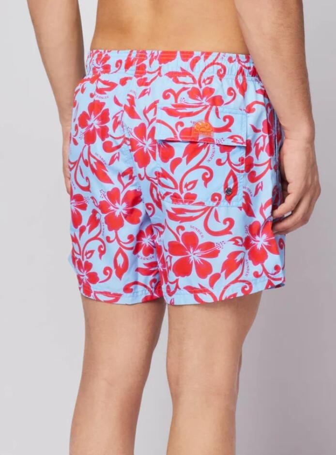 HIBISCUS FAMILY MEN'S SWIMSHORTS SUNDEK