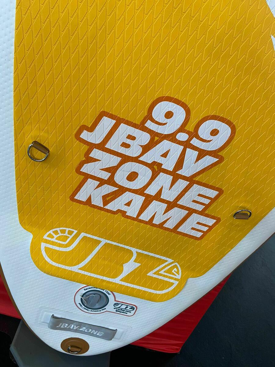 H1 KAME TAVOLA SUP LUNGHEZZA 297 CM+ PAGAIA ALLUMINIO + ZAINO TRASPORTO + POMPA + CAVIGLIERA COD.29002 JBAY.ZONE