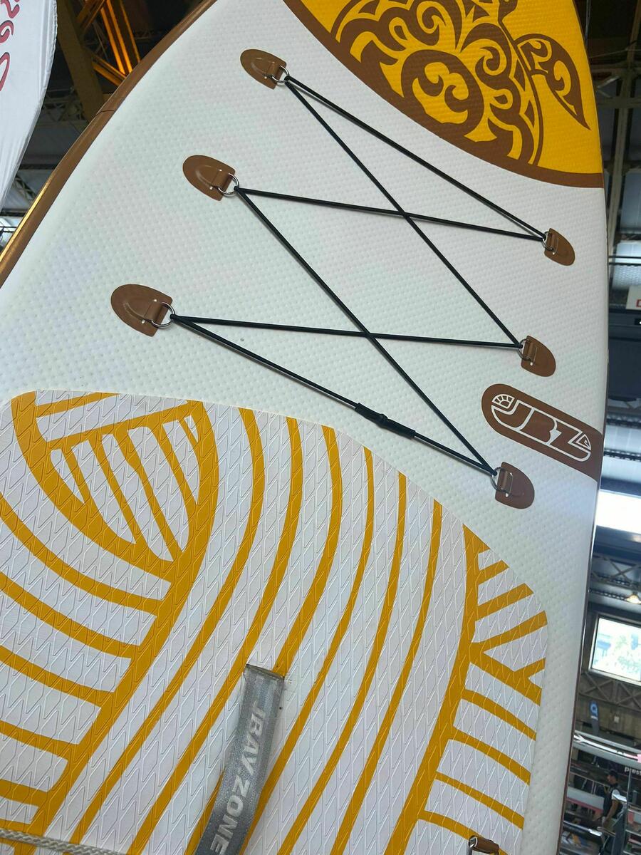 H1 KAME TAVOLA SUP LUNGHEZZA 297 CM+ PAGAIA ALLUMINIO + ZAINO TRASPORTO + POMPA + CAVIGLIERA COD.29002 JBAY.ZONE