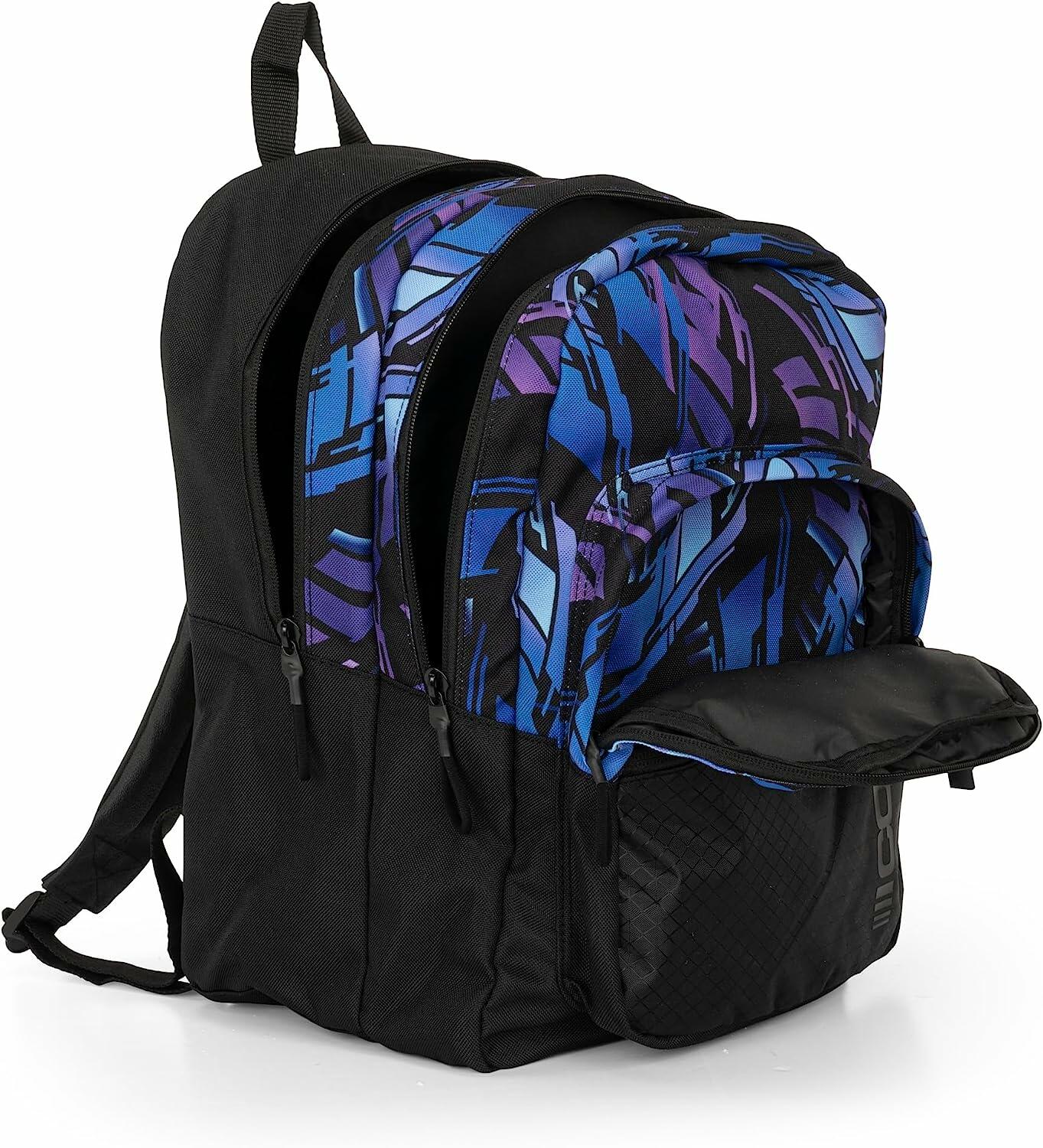 Comix Zaino Organizzato Scuola Unisex Bambini E Ragazzi, Azzurro, Con Porta PC