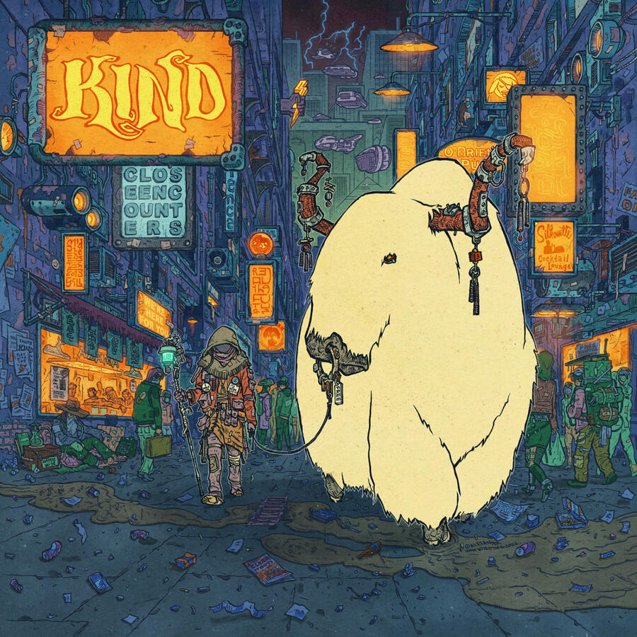 KIND  - CLOSE ENCOUNTERS - LP (RIPPLE MUSIC)