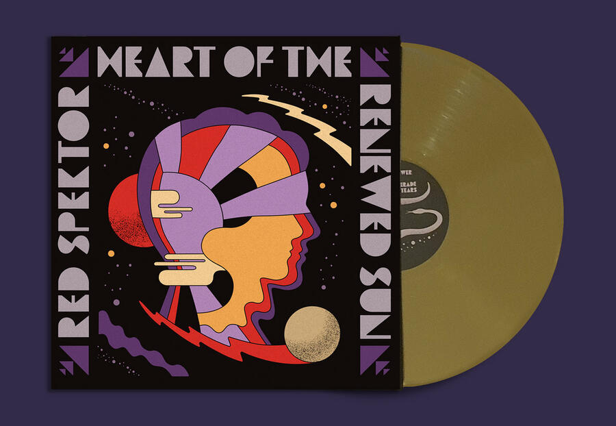 RED SPEKTOR  - HEART OF THE RENEWED SUN - LP COL (KOZMIK ARTIFACT)