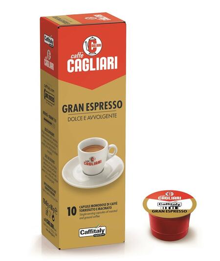 10 CAPSULE CAFFITALY CAGLIARI "GRAN ESPRESSO"