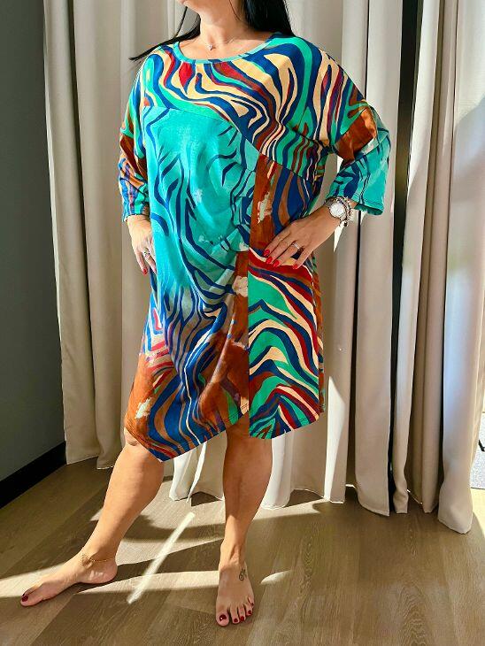 Abito Asimmetrico Keyrà Curvy